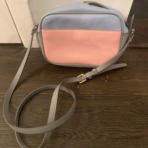 J. Crew colorblock mini signer bag